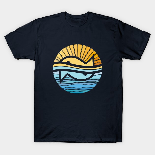 Sun and sea T-Shirt by yanmos